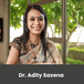 Woxsen University, Dean, School of Arts and Design: Dr. Adity Saxena Interview